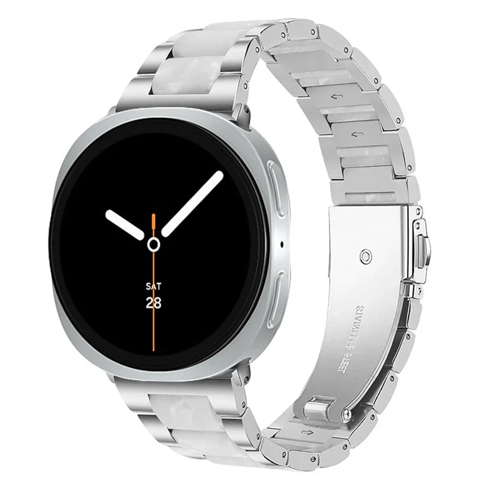 Samsung Galaxy Watch Band Metal Resin Bracelet Watch8/Watch8 Classic/Watch9 Ultra/Ultra2