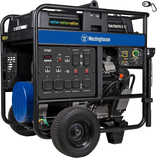 28000 Peak Watt TriFuel Home Backup Generator With Remote Start