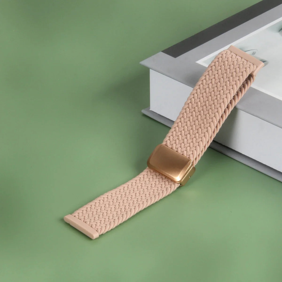 Fitbit Versa 2 / Versa 3–4 / Sense 1–2 Magnetic Braided Band