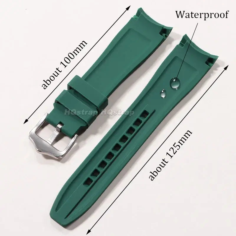 Amazfit Silicone Watch Band Curved End Waterproof Comfort Fit