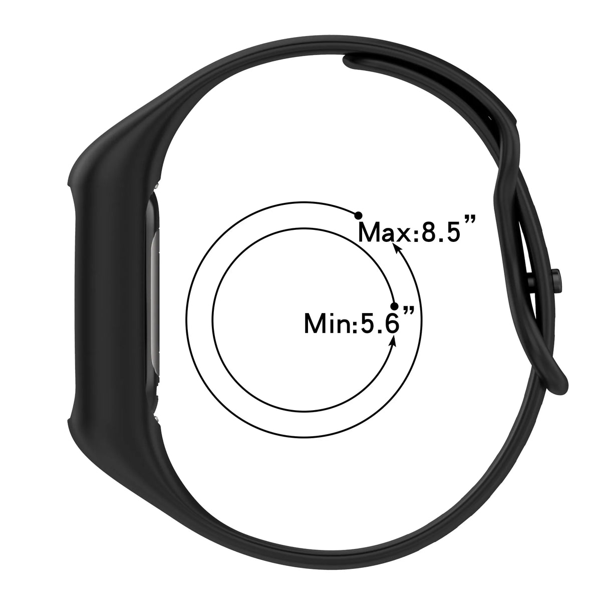 Fitbit Charge Silicone Band with Integrated Case - Sport Strap