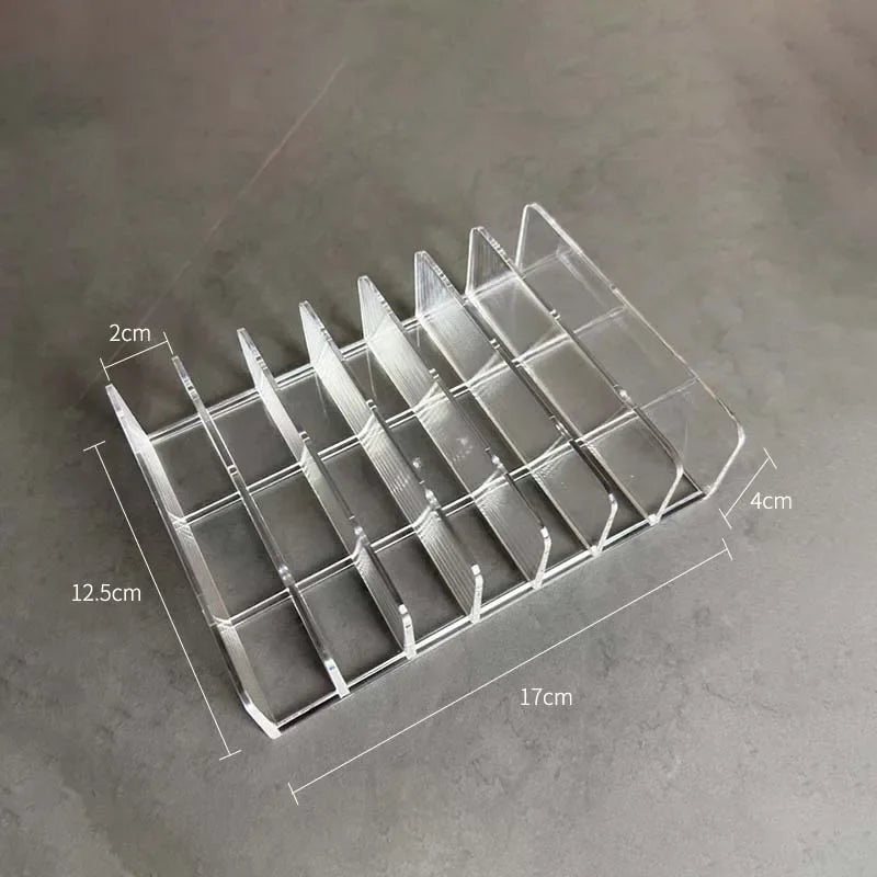 Organizador de DVD/CD, bandeja organizadora de paletas de sombras, estante de cosméticos, compartimento para herramientas de maquillaje, estante organizador de gafas de sol