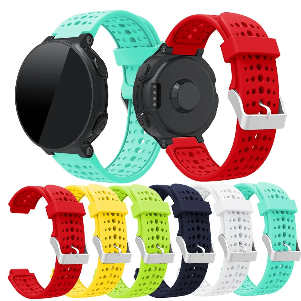 Garmin Forerunner Rubber Smartwatch Band - Replacement Strap