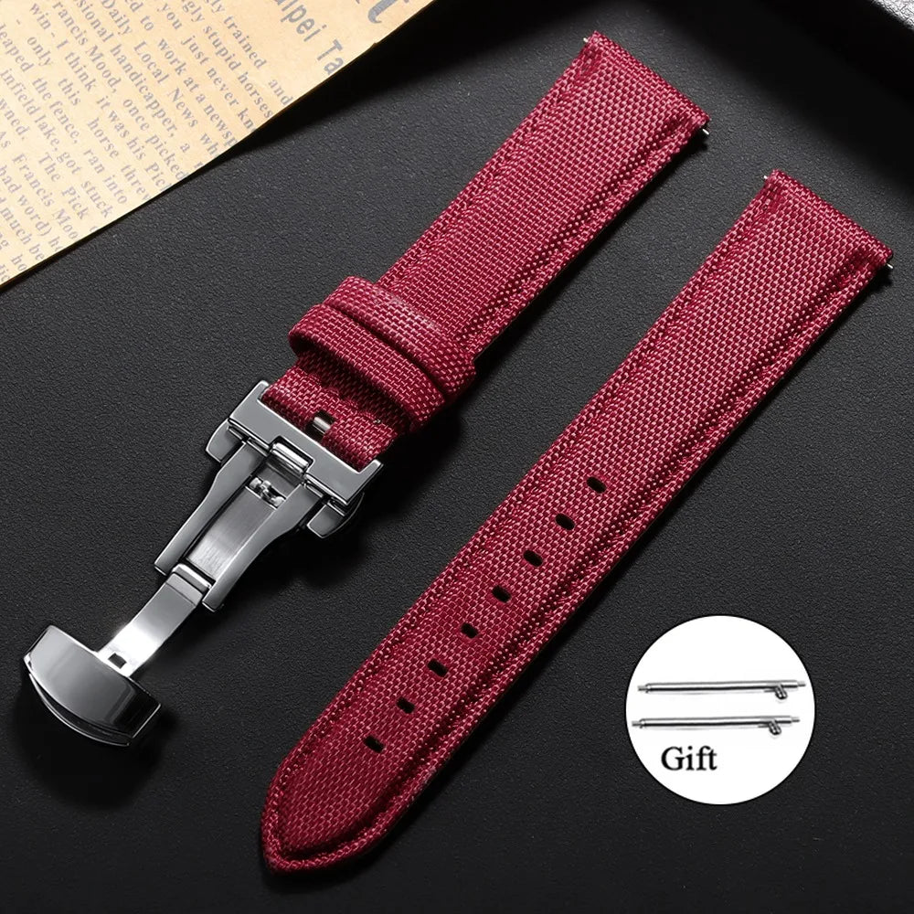 COROS Watch Band Sailcloth Nylon Quick Release Waterproof Strap Universal