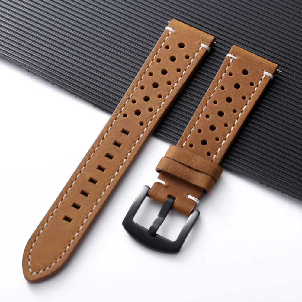 COROS Leather Watch Band 20cm Breathable Unisex for COROS Smartwatch