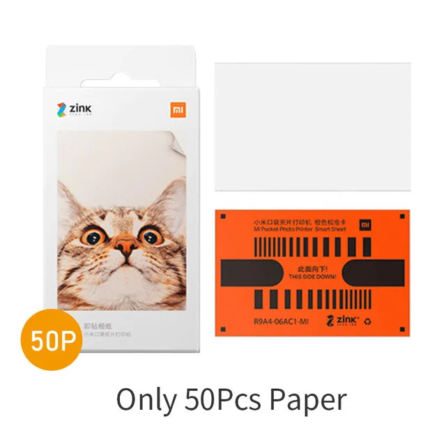 Portable Mini Photo Printer – 300dpi Pocket Picture Printer