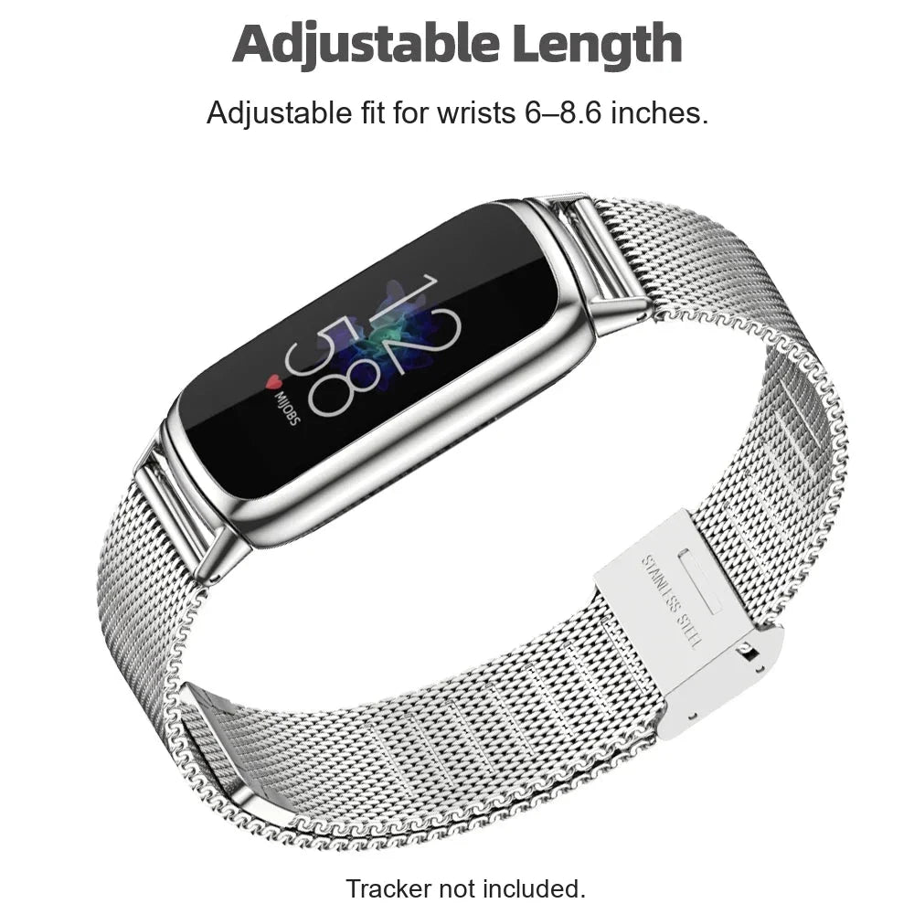 Fitbit Luxe Replacement Band - Mesh & Perforated Styles