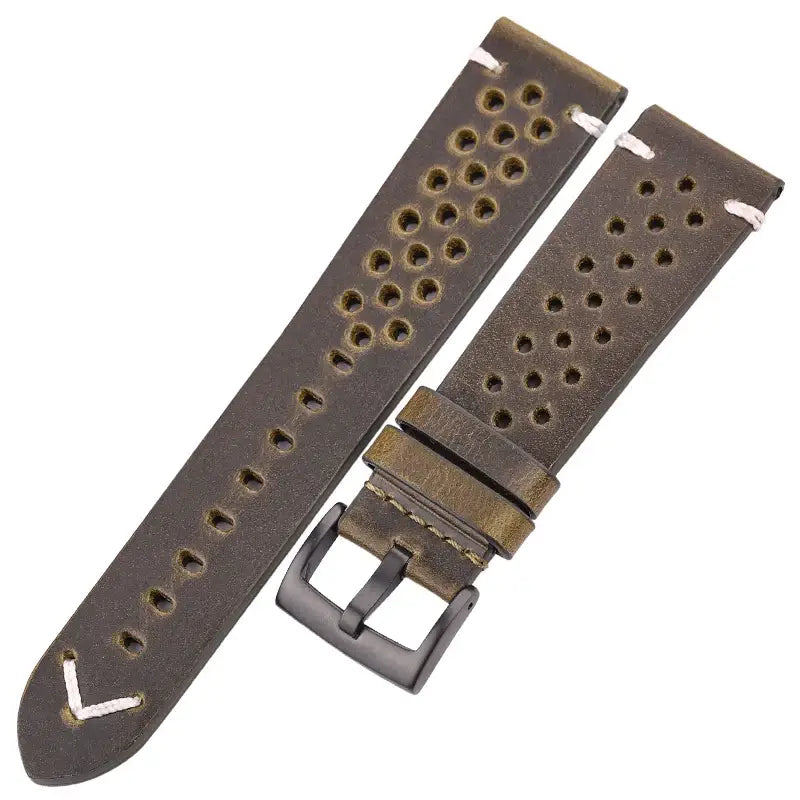 Samsung Galaxy Watch Genuine Breathable Leather Strap