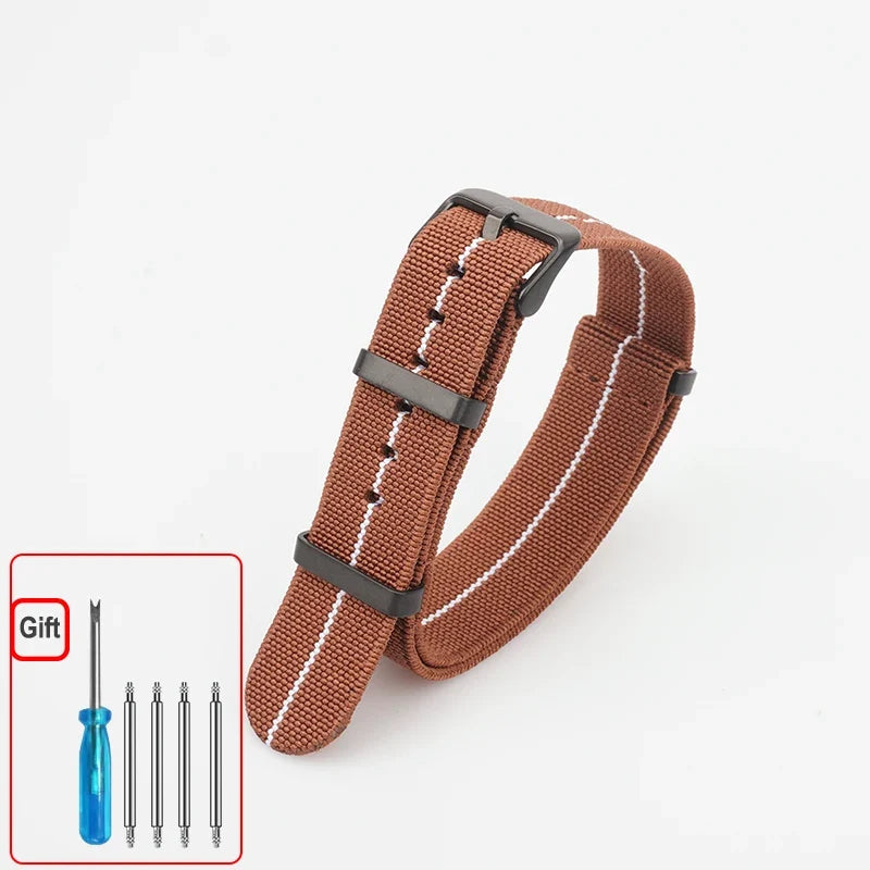 Polar Elastic Nylon Watch Band, NATO Strap for Polar Smartwatch, Waterproof