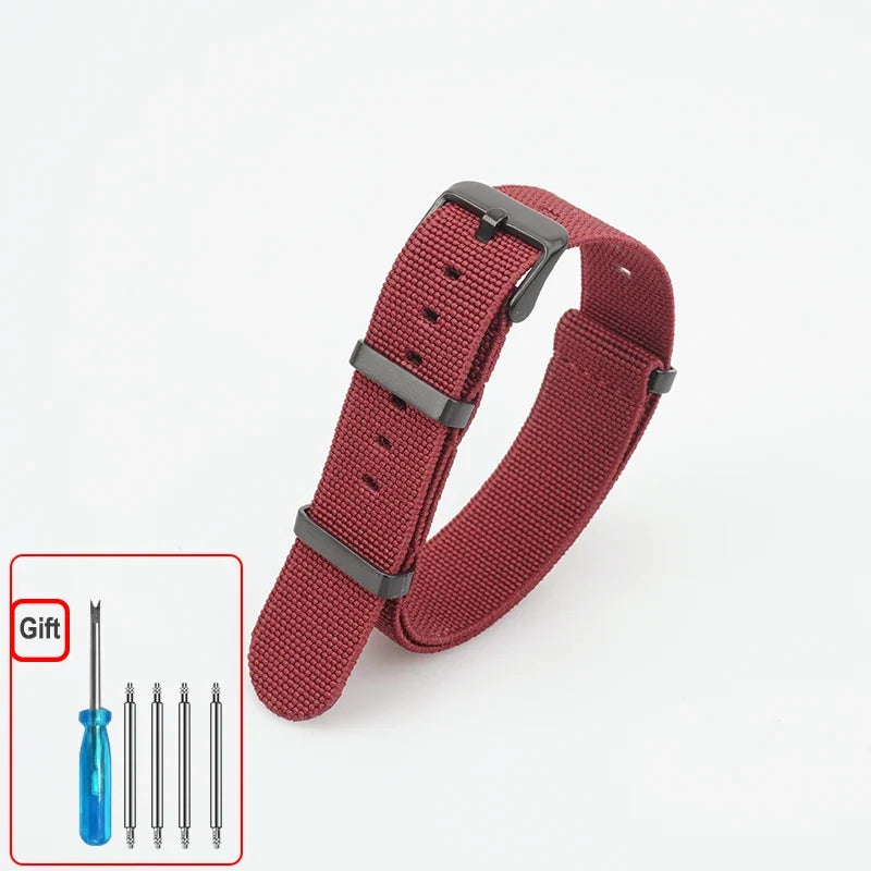 Polar Elastic Nylon Watch Band, NATO Strap for Polar Smartwatch, Waterproof