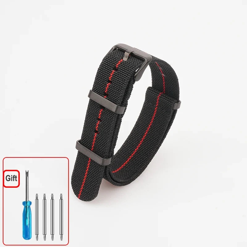 Polar Elastic Nylon Watch Band, NATO Strap for Polar Smartwatch, Waterproof