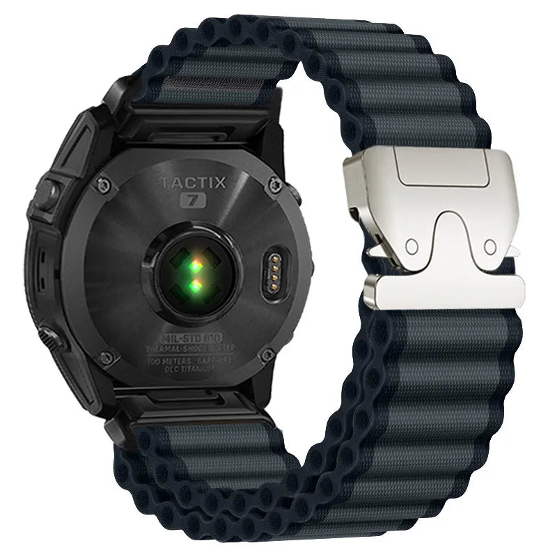 Garmin Woven Nylon Smartwatch Band - QuickFit Sport Strap
