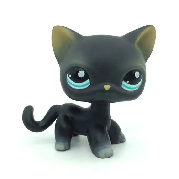 Mini Pet Shop Animal Figures Playset – Collectible Plastic Puppy & Kitty Toys