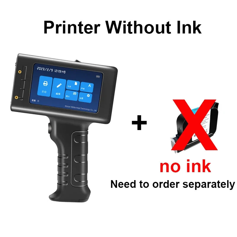 Handheld Thermal Inkjet Printer – Date, Logo & Expiry Date Printer