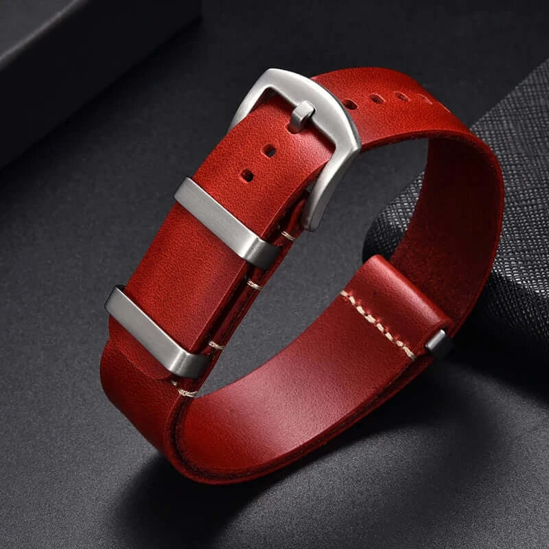 Samsung Galaxy Watch Genuine Leather Band - Elegant Design
