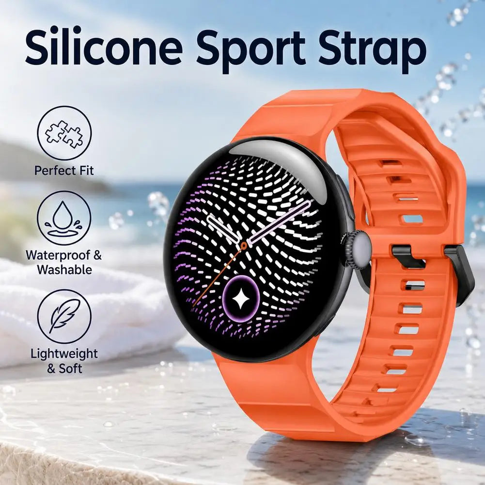 Google Pixel Watch 5 Wave Silicone Sport Band