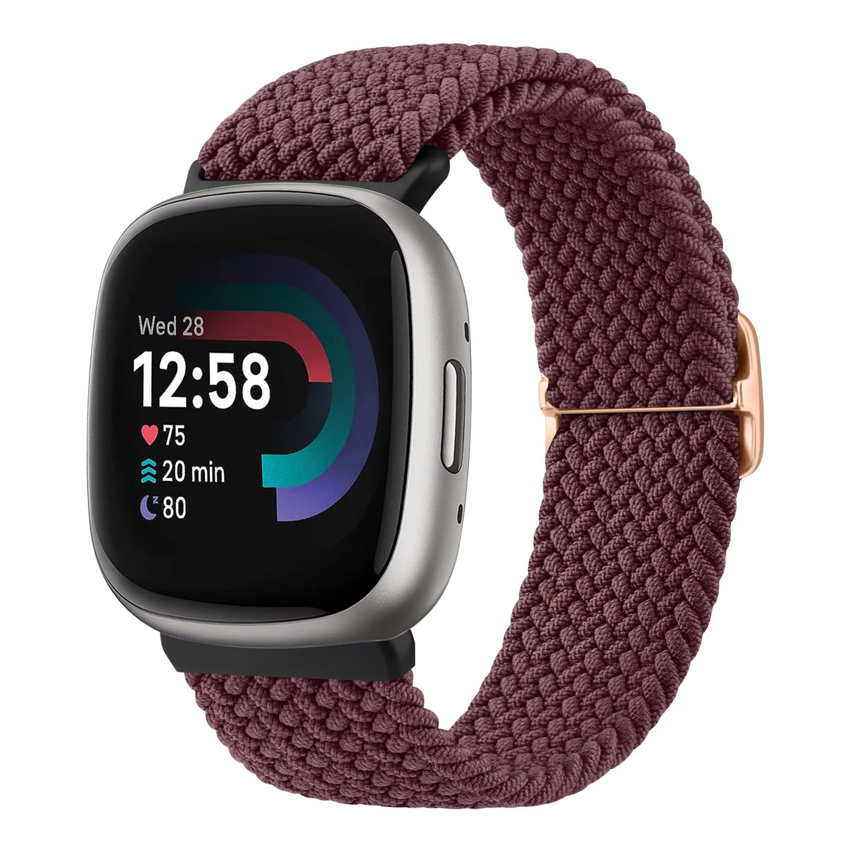Fitbit Versa 3 / 4 & Sense / Sense 2 Adjustable Braided Loop Band