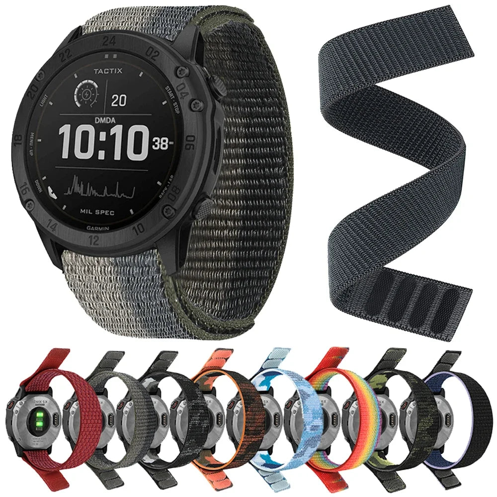 Garmin Nylon Smartwatch Band - QuickFit Loop Strap