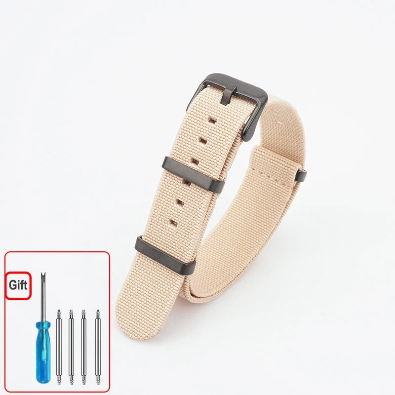 Polar Elastic Nylon Watch Band, NATO Strap for Polar Smartwatch, Waterproof