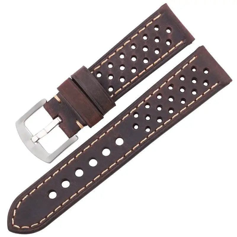 Samsung Galaxy Watch Leather Band - Breathable Classic Style