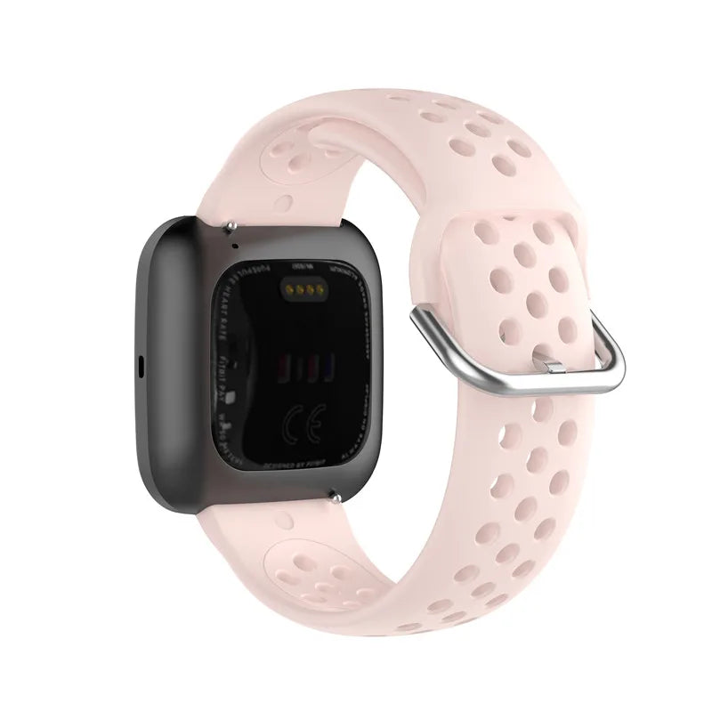 Breathable Silicone Fitbit Versa & Sense Bands