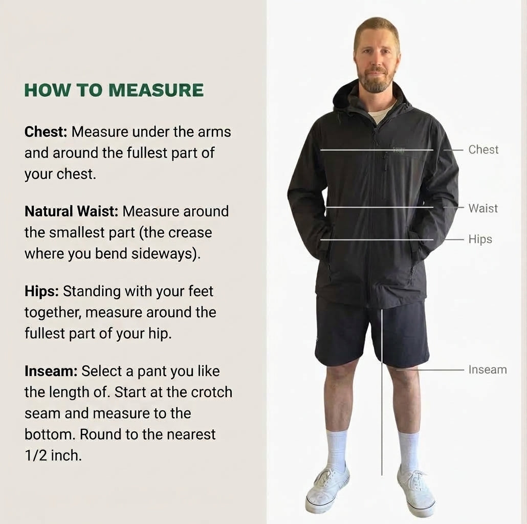The Huakai Travel Rain Jacket - Black