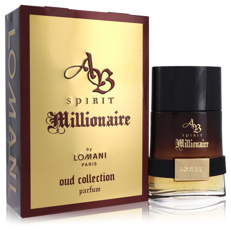 Spirit Millionaire Oud Collection de Lomani Eau De Parfum Spray 3.3 oz para Hombre