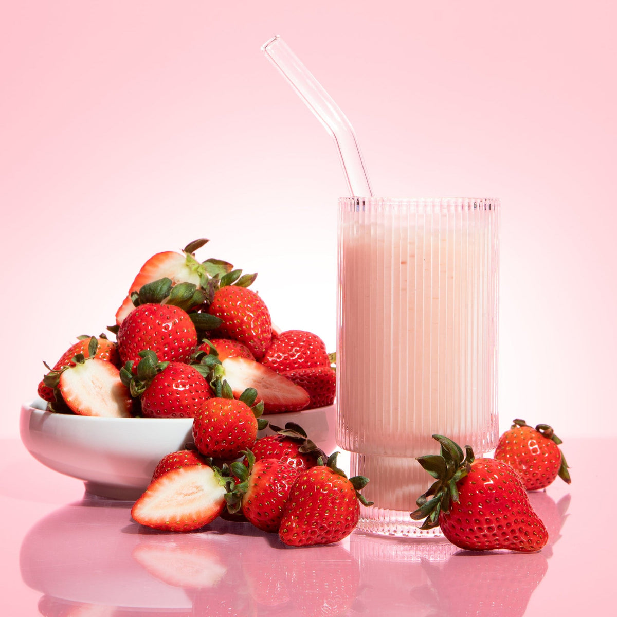 30G Protein Strawberries & Cream Biocare Dietary Beverage (14-Servings)