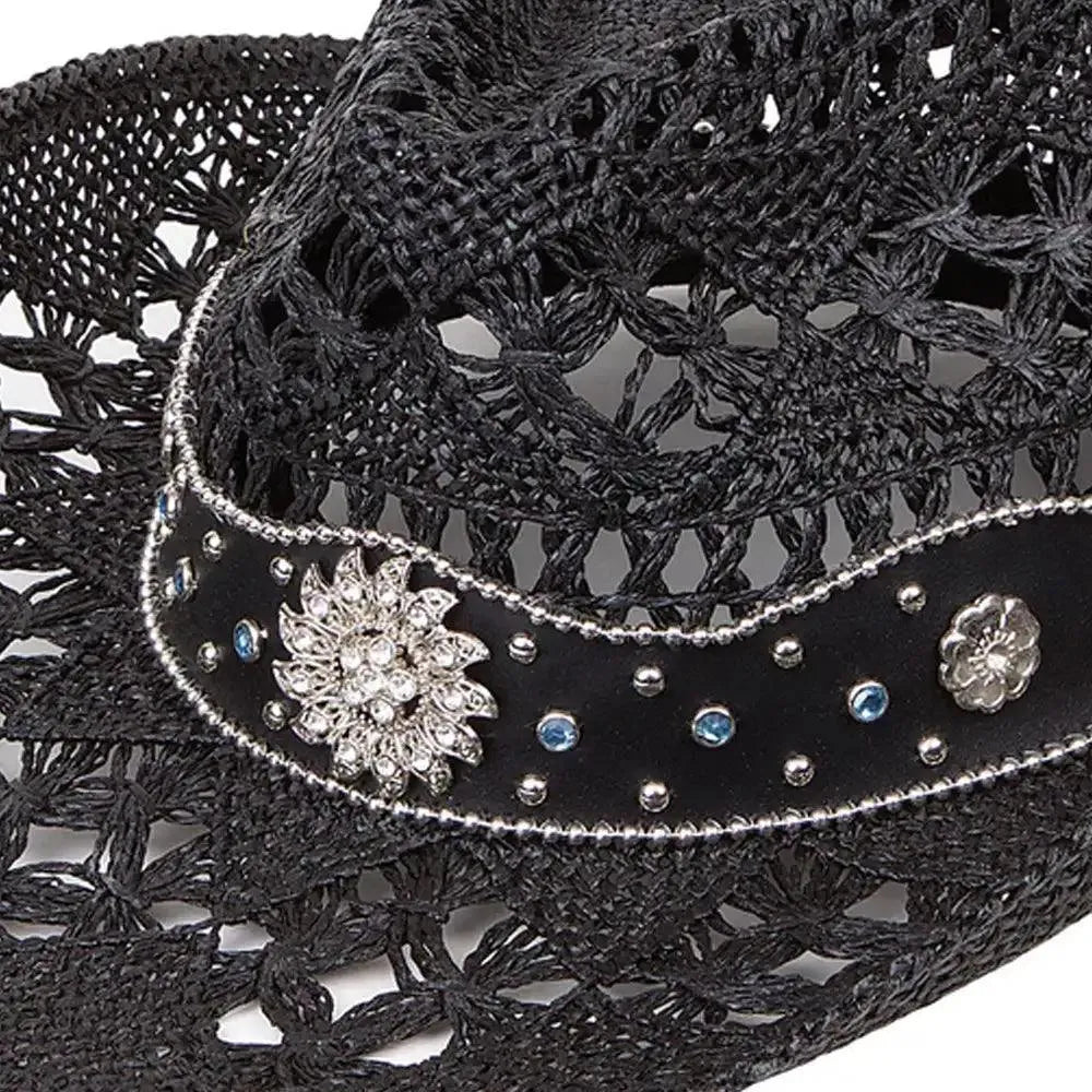 Deadwood Trading Jewelz- Toyo Straw Cowgirl Hat