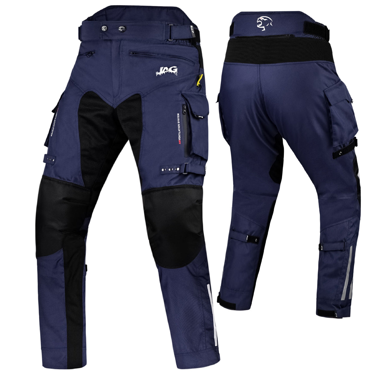 JAG Maverick Motorcycle Protective Pant - Black