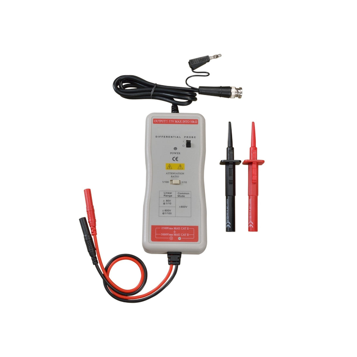UT-P31 100 MHz 100:1/1000:1 Differential Oscilloscope Probe