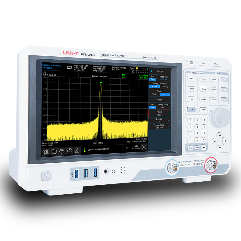UTS3032T+ 3.2 GHz Spectrum Analyzer with Tracking Generator