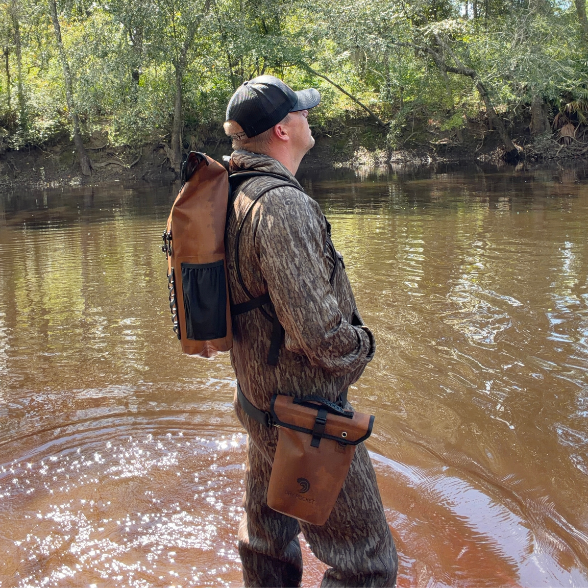 Waterproof Floating Shell Bag / Dry Bag - Coyote Brown