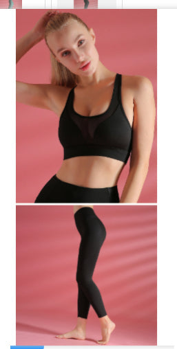 Sports Bra Shockproof Yoga Vest Sports Bra