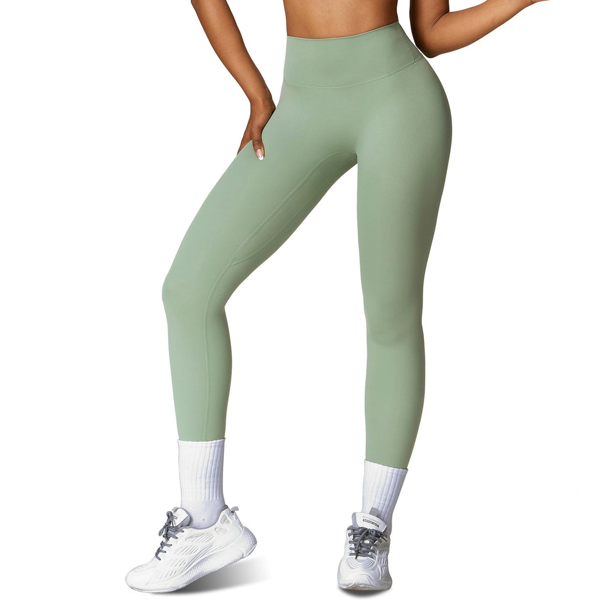 Leggings de talle alto para mujer con control de abdomen