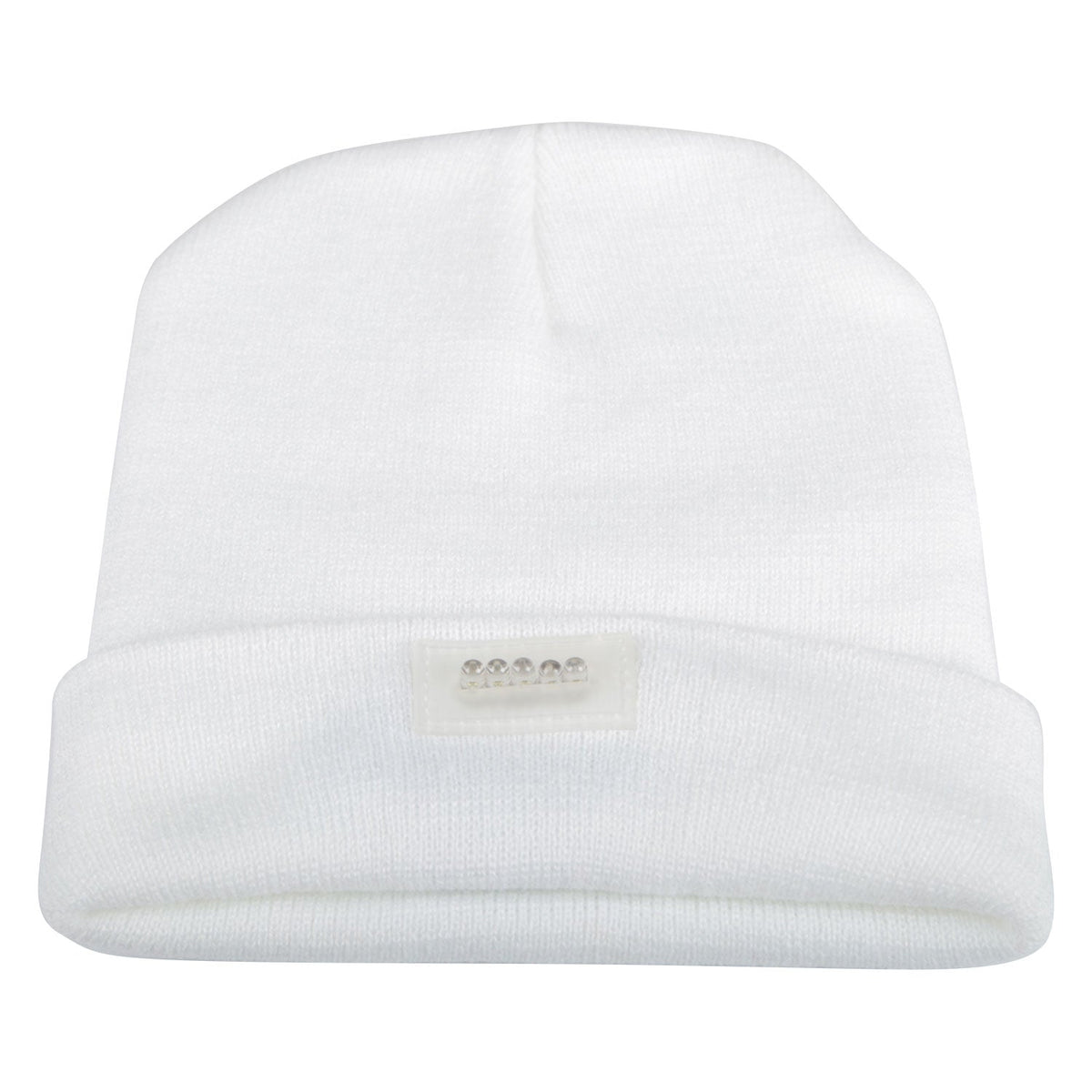 Unisex 5 LED Knitted Beanie Winter Warm Hat Camping Jogging Running Cap Headlamp