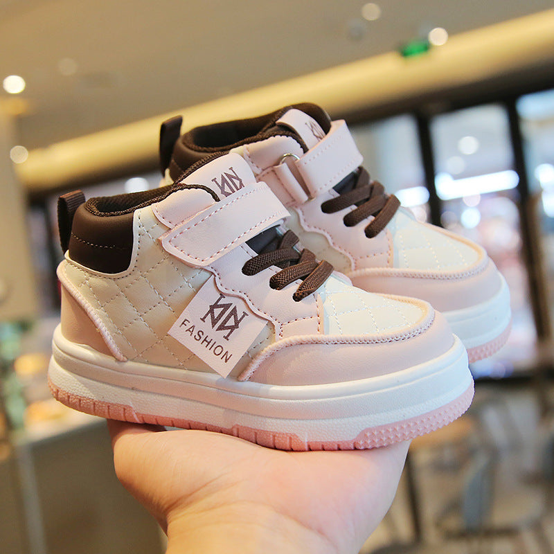 Children's Sports Shoes High-top Casual Sneakers