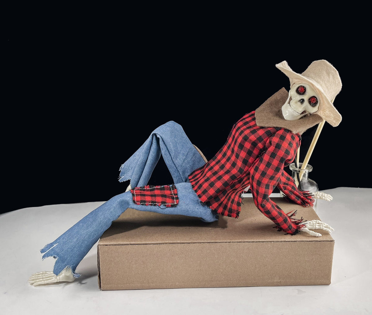 Halloween Glowing Skeleton Decoration Ornament