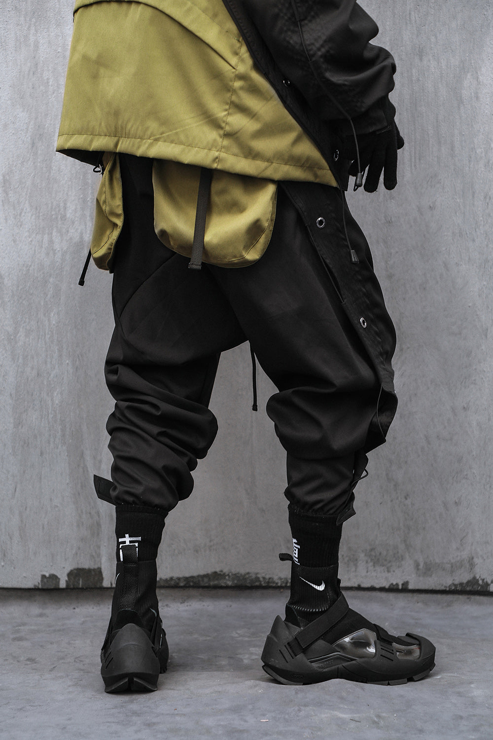 HiP22 Black Industrial Climber Pants