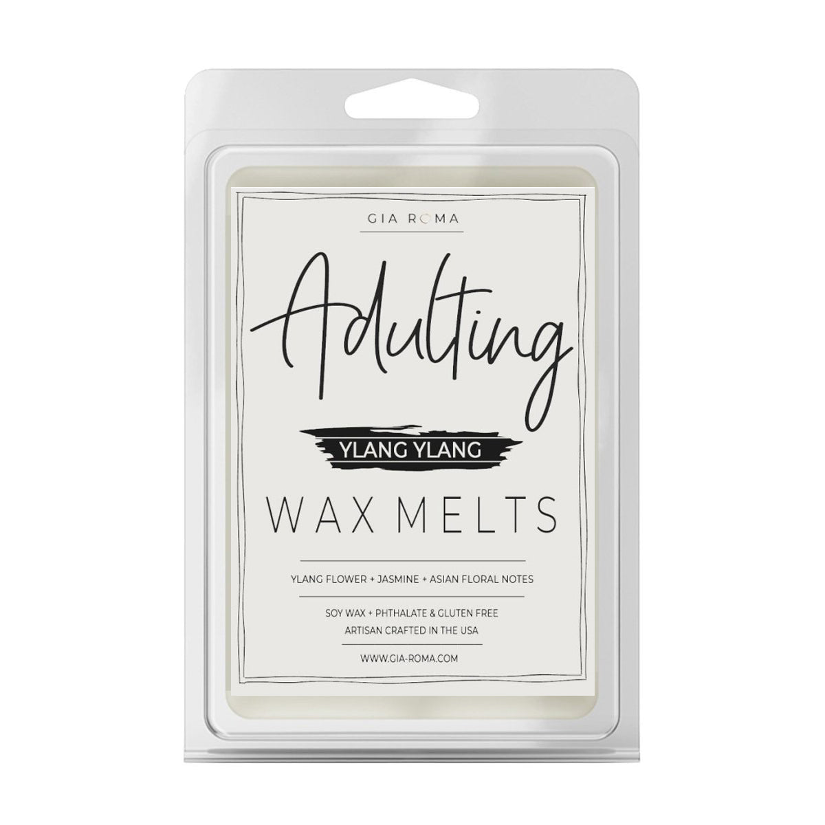 Ylang Ylang Premium Soy Wax Melts Floral Jasmine Asian Notes Adulting Scented Wax Melts USA Made