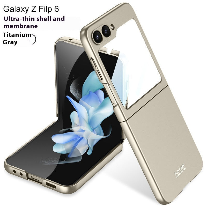Phone Case Folding Screen Film Integrated All-inclusive Drop-resistant Protective Cover Ultra-thin Matte Cover