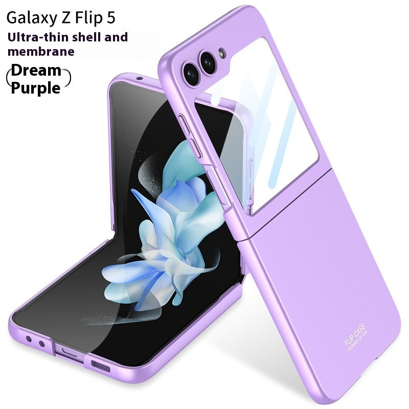 Phone Case Folding Screen Film Integrated All-inclusive Drop-resistant Protective Cover Ultra-thin Matte Cover