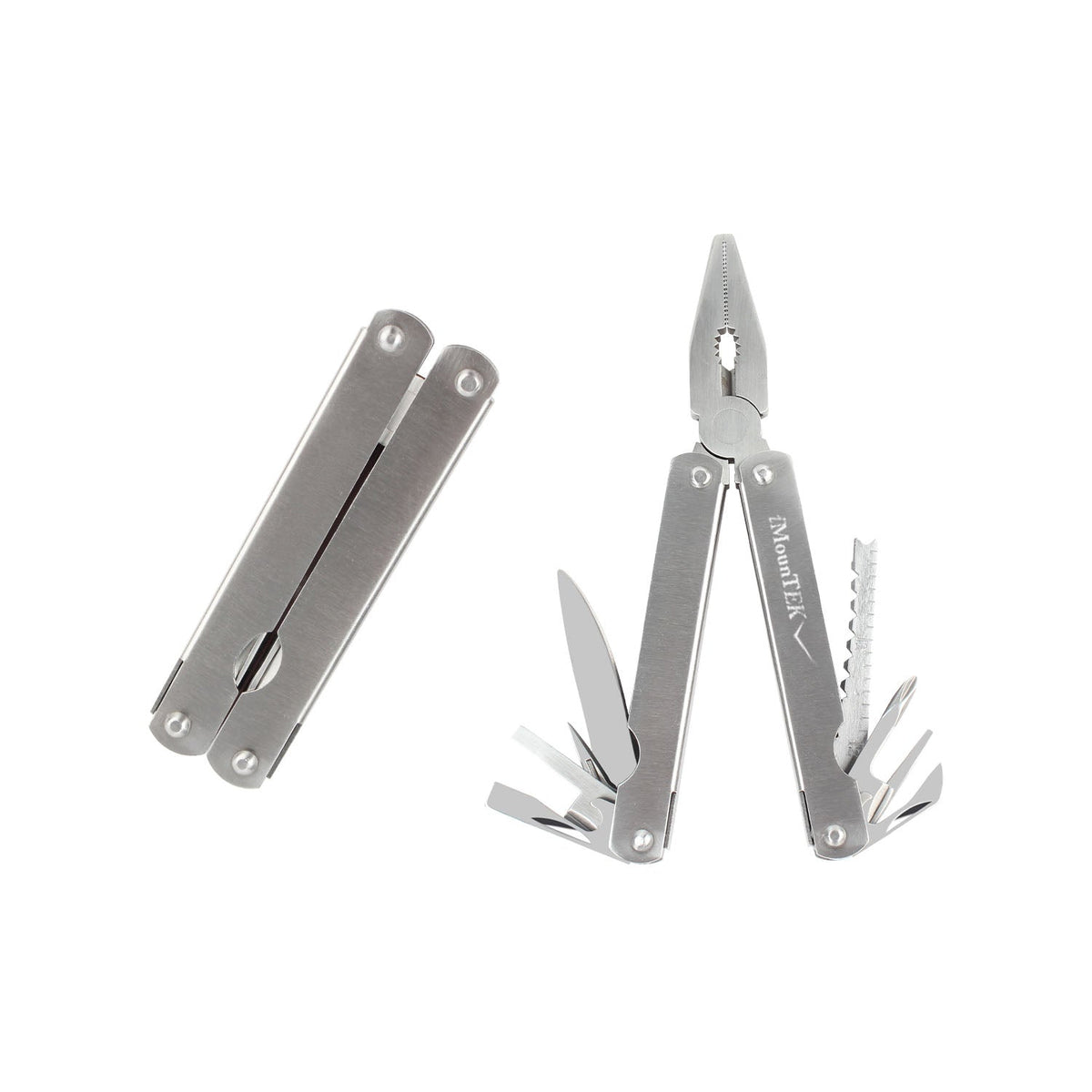 3 Piece Tool Kit with 13-in-1 Multi Tool, Pocket Knife, and Belt Holster