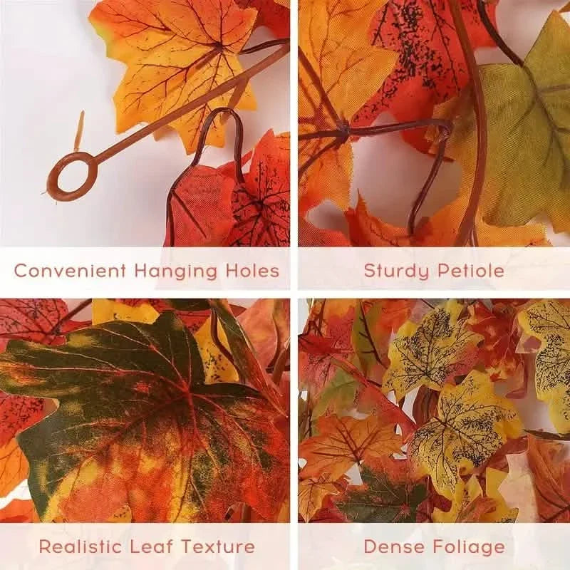 Artificial Maple Leaf Rattan