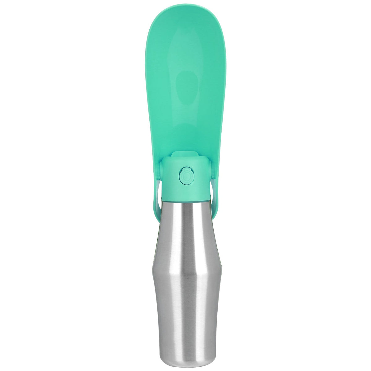 25OZ Portable Dog Water Bottle Foldable Stainless Steel Water Dispenser Leak-Proof Design for Dog Walking Traveling Hiking Outdoor Activities