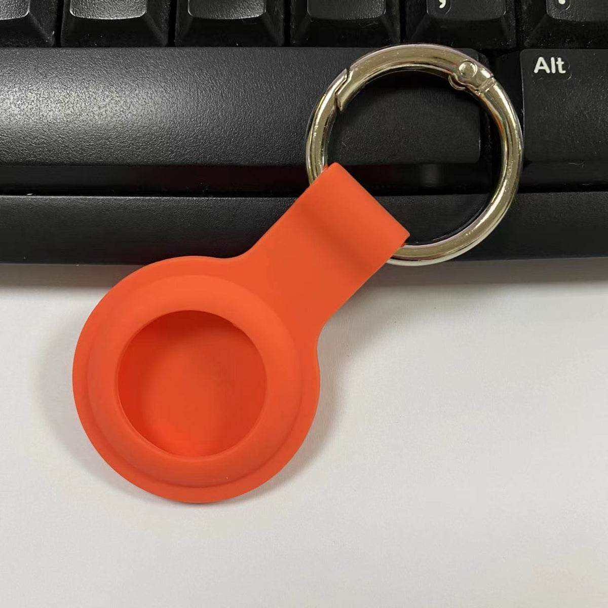 Suitable For Airtag Locator Tracker Anti-lost Keychain Waterproof Silicone Protective Case