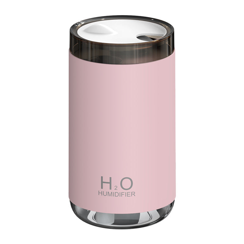 Nuevo humidificador creativo de medusas con anillo de humo, difusor de coche USB, luz nocturna cálida para el hogar o el coche