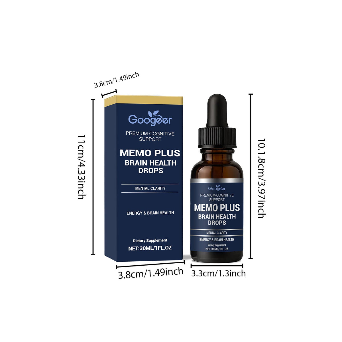 Googeer Brain Health Drops Body Treatment