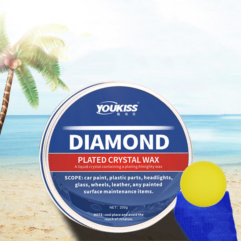 Car Care Scratch Repair Premium Carnauba Car Leather Wax Crystal Hard Wax Paint Maintenance Wax Paint Diamond Coating 200ML