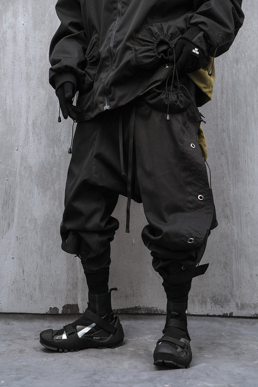 HiP22 Black Industrial Climber Pants